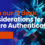 IT Considerations For Secure Authentication – Part 1